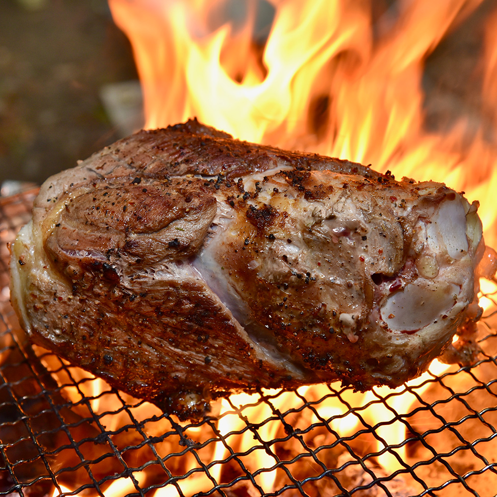 ワイルドアグー骨付き塊肉（ウデ）約2kg